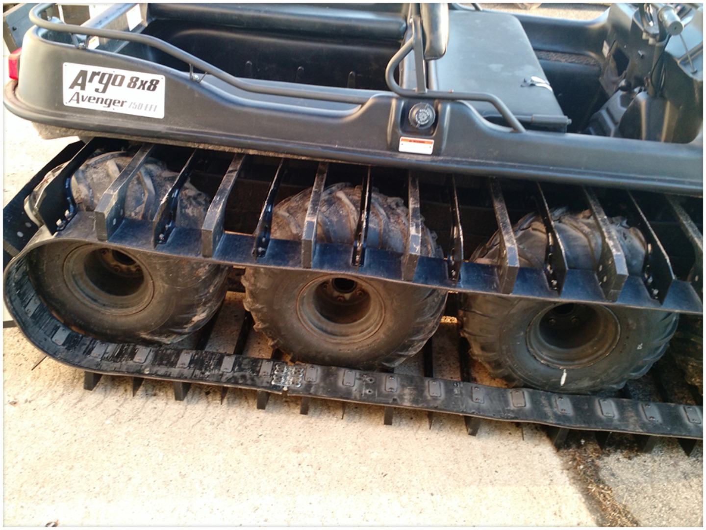 Argo With Hybrid Tracks Argo With Hybrid Tracks