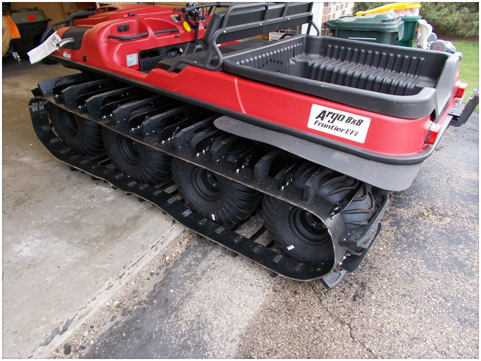 Red Argo With Tracks Red Argo With Tracks